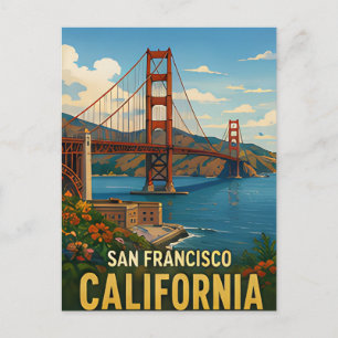 Postal Regalo de viaje a San Francisco California