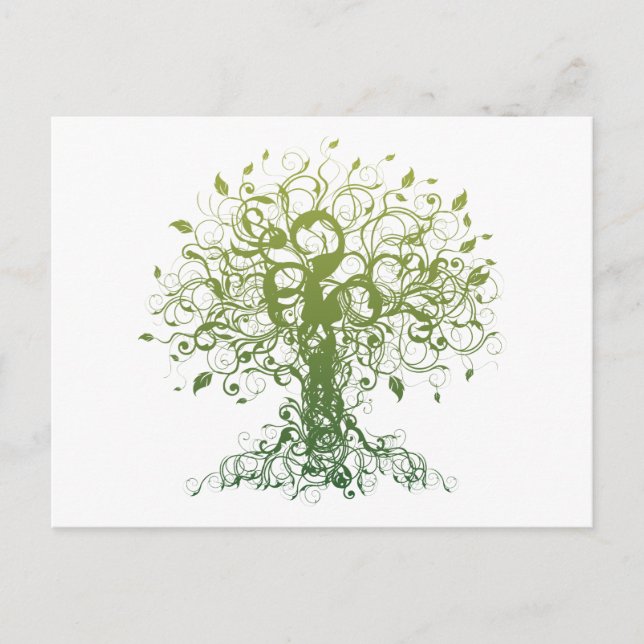 Postal Regalo de yoga espiritual (Anverso)