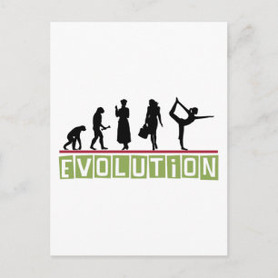 Postal Regalo de Yoga Evolution