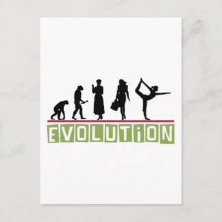 Postal Regalo de Yoga Evolution
