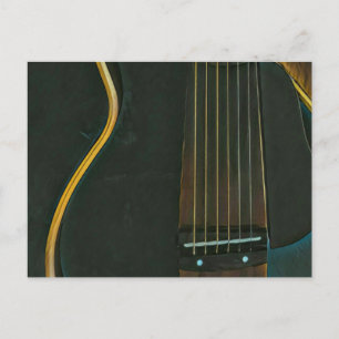 Postal Regalo del guitarrista de Bass