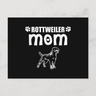 Postal Regalo del propietario de la madre de Rottweiler