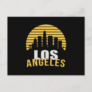 Postal Regalo divertido de la ciudad de Los Ángeles, EE.U