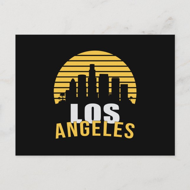 Postal Regalo divertido de la ciudad de Los Ángeles, EE.U (Anverso)