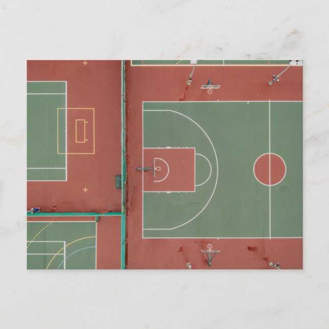 Postal Regalo genial de baloncesto (Anverso)
