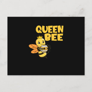Postal regalo gracioso para todas las abejas amorosas