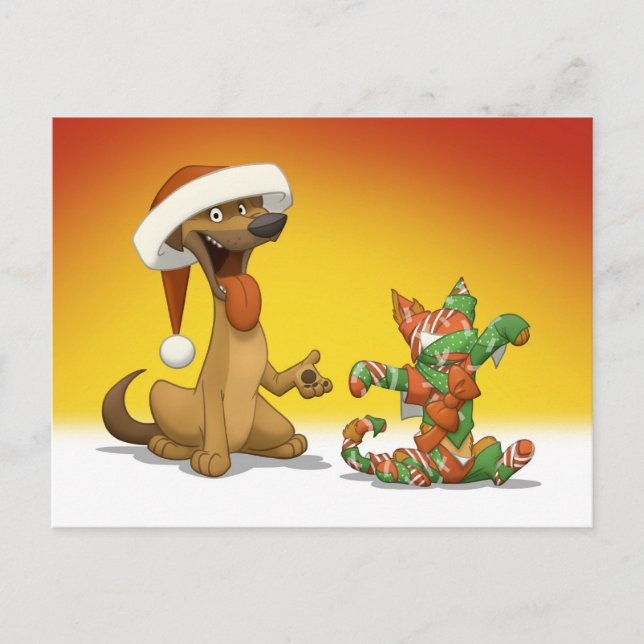 Postal "Regalo gratis" (Anverso)