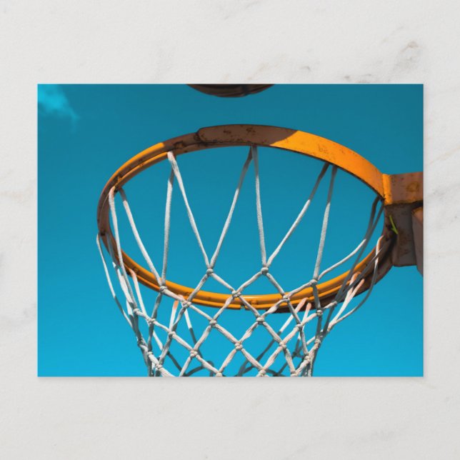 Postal Regalo increíble de baloncesto (Anverso)