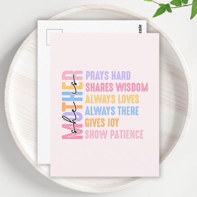 Postal Regalo moderno para mamá Divertido y genial (Subido por el creador)