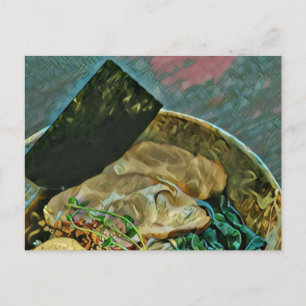 Postal Regalo para amante de la pasta