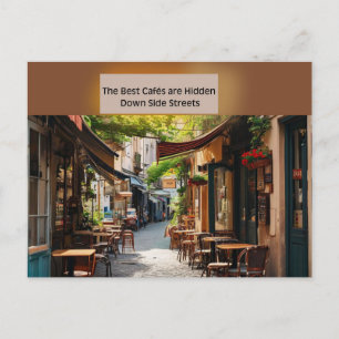 Postal Regalo para amante del café y la fotografía de via