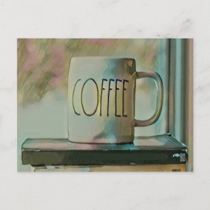 Postal Regalo para Amantes de la Biblioteca