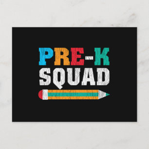 Postal Regalo para estudiantes de Pre-K de vuelta al cole