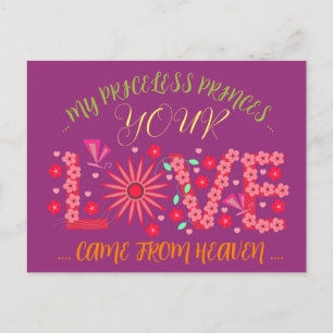 POSTAL REGALO PARA MAMÁ, HERMANA, HIJA, AMIGA, NOVIA