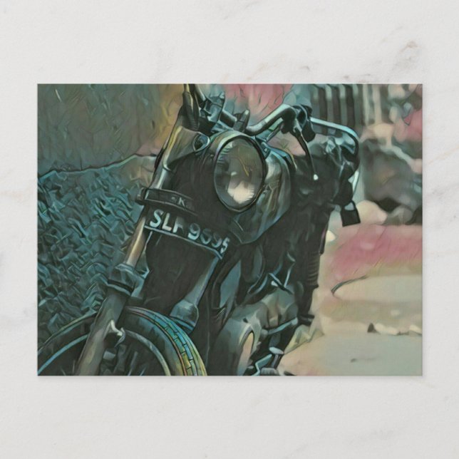 Postal Regalo para motociclistas (Anverso)