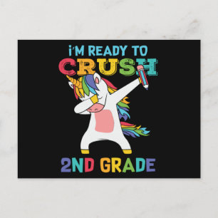 Postal Regalo para un estudiante de segundo grado para el