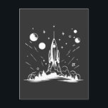 Postal regalo perfecto para niños fanáticos del espacio<br><div class="desc">¡Regalo ideal para fanáticos del espacio y niños! Inspira a jóvenes astrónomos con regalos únicos y educativos con tema espacial. Perfecto para cumpleaños, fiestas y ocasiones especiales. Despierta la curiosidad y el amor por el cosmos con los mejores regalos para niños que aman el espacio. Descubre el regalo perfecto hoy...</div>