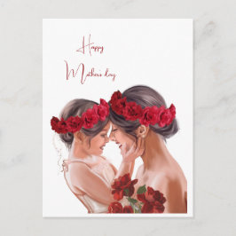Postal Regalo Personalizado Floral Conmovedor