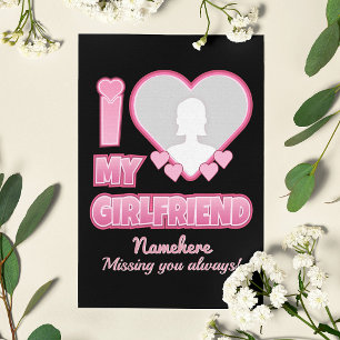 Postal Regalo Personalizado Te Amo Novia – Agrega Foto y