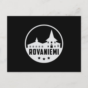 Postal Regalo Rovaniemi Finlandia City Skyline Cityscape