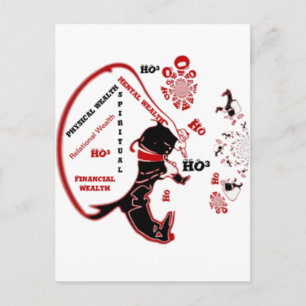 Postal Regalo secreto Santa - Prosperidad y Riqueza