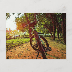 Postal regalos de bicicleta de montaña