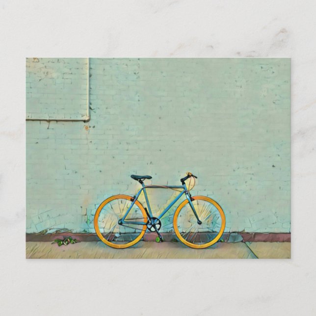 Postal Regalos de bicicleta para ella (Anverso)