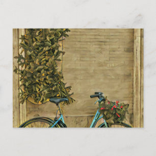Postal Regalos de bicicleta para ella