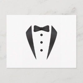 Postal Regalos de boda de Tuxedo y accesorios para novio
