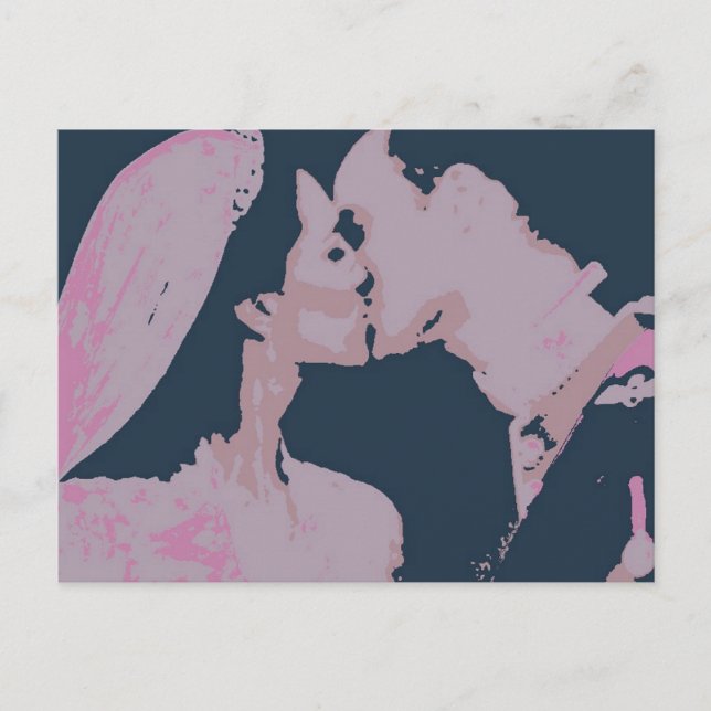 Postal Regalos de boda real/Kate y William (Anverso)