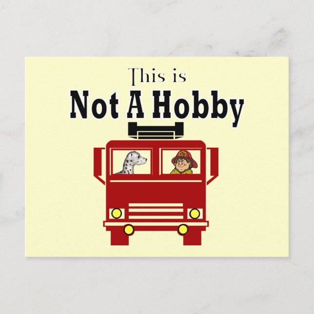 Postal Regalos de bomberos (Anverso)