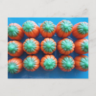 Postal Regalos de calabaza y maíz
