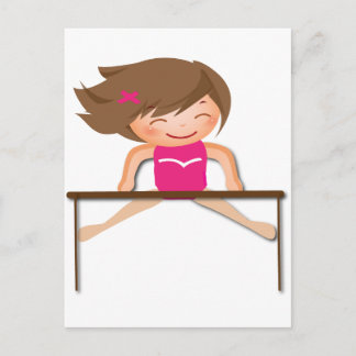 Postal Regalos de Chicas GIMNASTICS personalizados