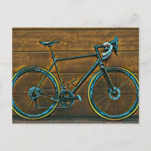 Postal Regalos de ciclismo vintage regalos de bicicleta