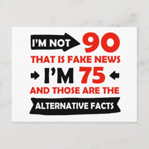 Postal Regalos de cumpleaños de 90 años