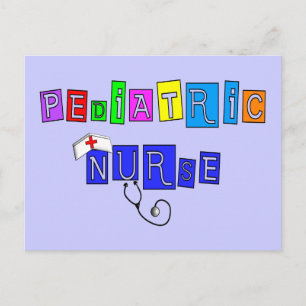 Postal Regalos de enfermería pediátrica