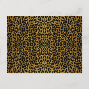 Postal Regalos de Estampado de Leopardo de RAB Rockabilly