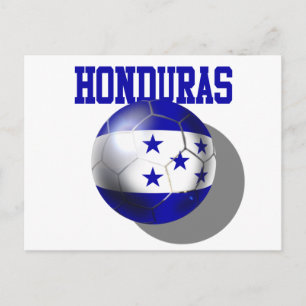 Postal Regalos de fútbol de Honduras Los Catrachos