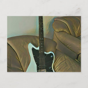 Postal Regalos de guitarra para papá