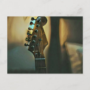 Postal Regalos de guitarra vintage