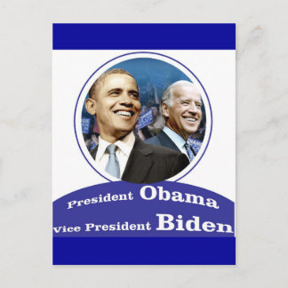 Postal Regalos de inauguración presidencial de BARACK OBA