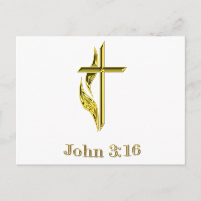 Postal Regalos de John 3:16 (Anverso)