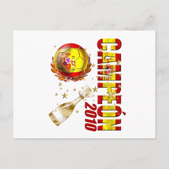 Postal Regalos de la Celebración de España 2010 (Anverso)
