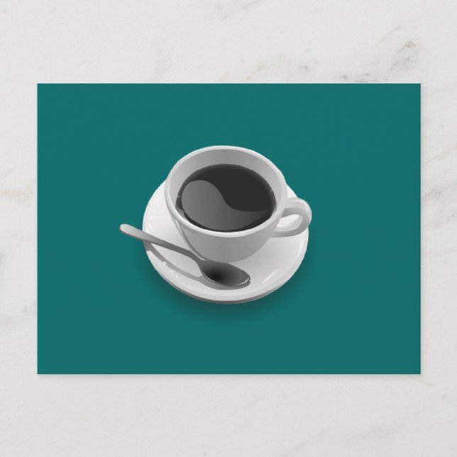 Postal Regalos de los amantes del café (Anverso)