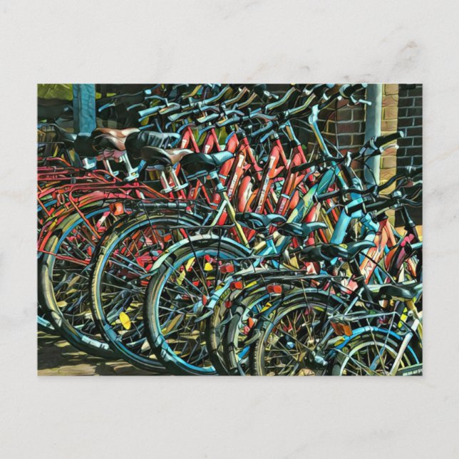 Postal Regalos de lujo para ciclistas (Anverso)