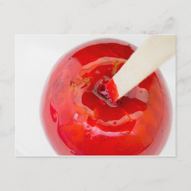 Postal Regalos de Manzana Candy (Anverso)