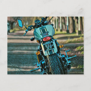 Postal regalos de motocicleta para novio