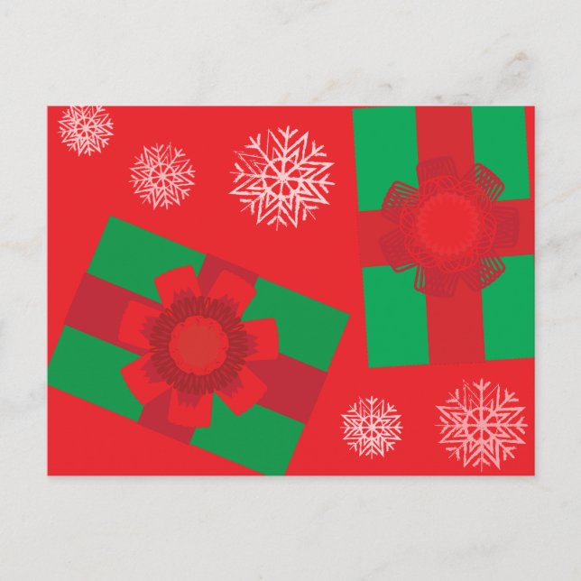 Postal Regalos de Navidad (Anverso)