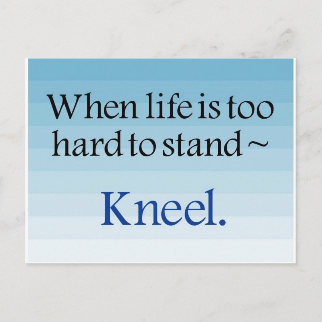 Postal regalos de oración (Anverso)