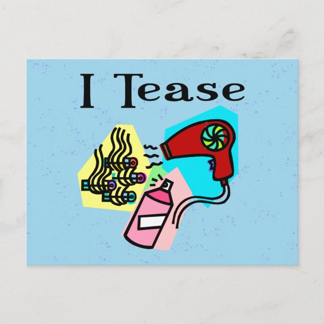 Postal Regalos de peluquería (Anverso)